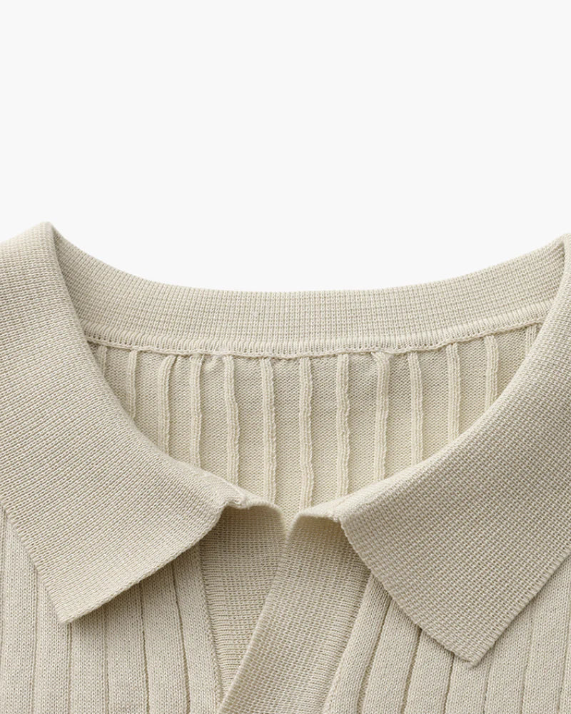 Algarve Ribbed Polo